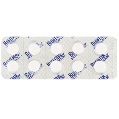 Bufferin Premium DX Ibuprofen and Acetaminophen Pain Relief Medicine