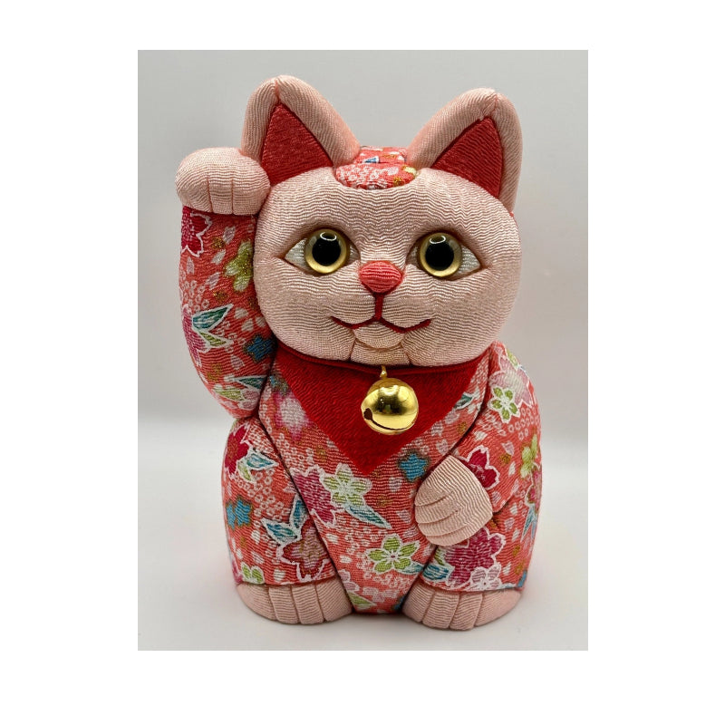 Kameya Japan Tradition - Edo Kimekomi Doll - Maneki Neko