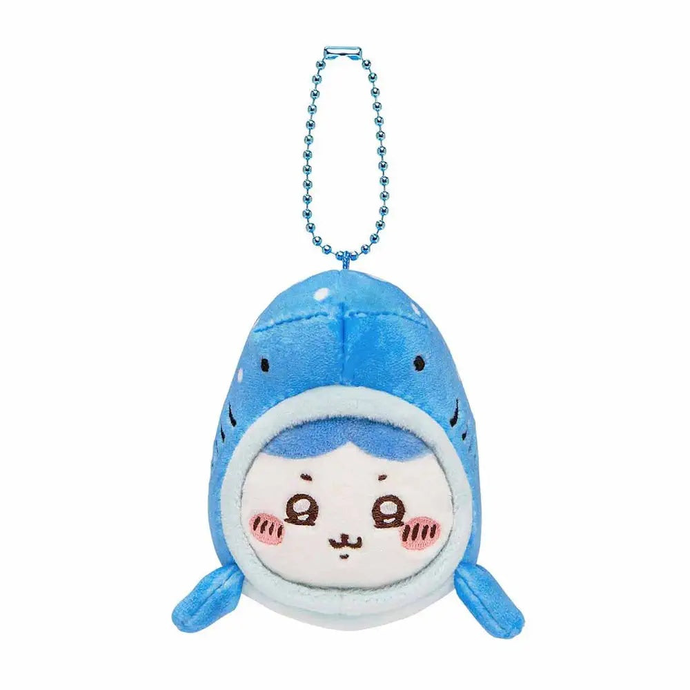 Gray Parka Service Chiikawa Aquarium Series Plush Keychain