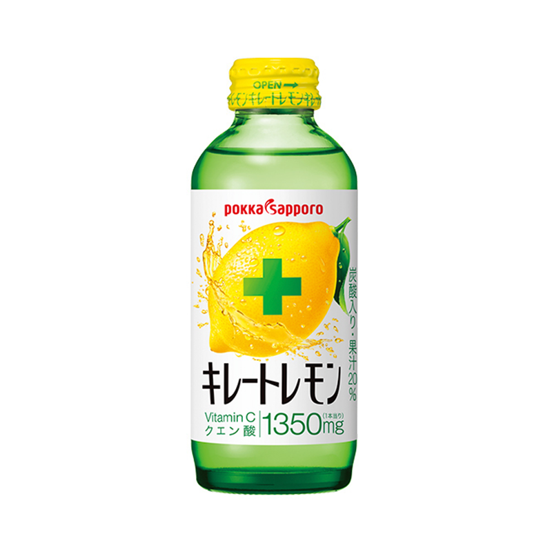 Pokka Sapporo Kireto Lemon 1350 mg Vitamin C and 1350 mg Citric Acid Drink