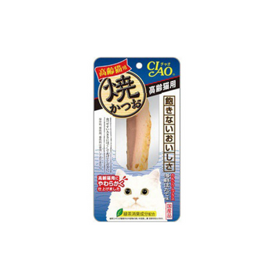 Inaba CIAO Grilled Skipjack Tuna For Senior Cats (Dashi Flavor)