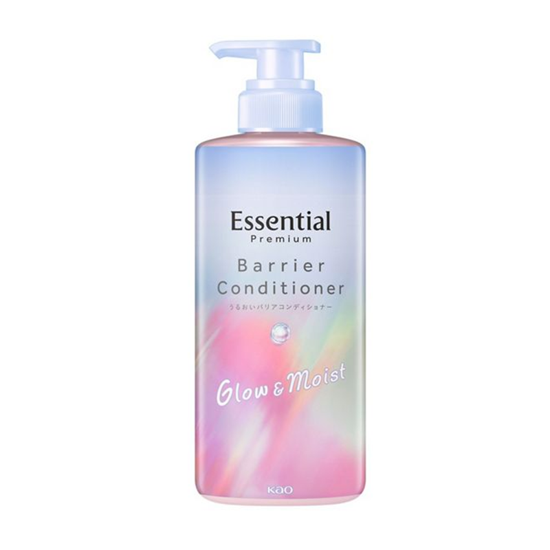 Kao Essential Premium Glow & Moist Barrier Shampoo and Conditioner