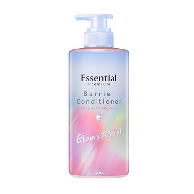 Kao Essential Premium Glow & Moist Barrier Shampoo and Conditioner