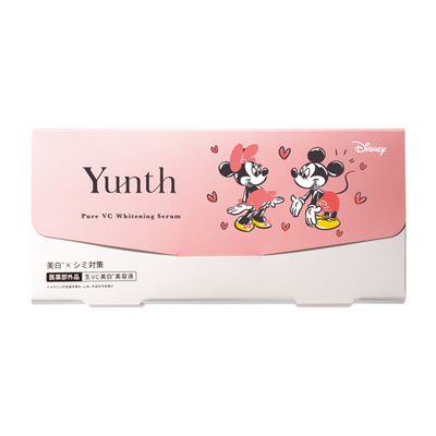 Yunth Fresh Vitamin C Whitening Serum – Mickey & Minnie Collaboration (1g × 28 Sachets)
