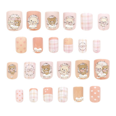 San-X Rikkkuma Nail Tips