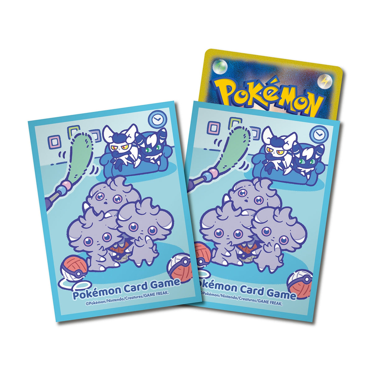 Pokémon Trading Card Game Teaser Toy Blue Card Sleeves