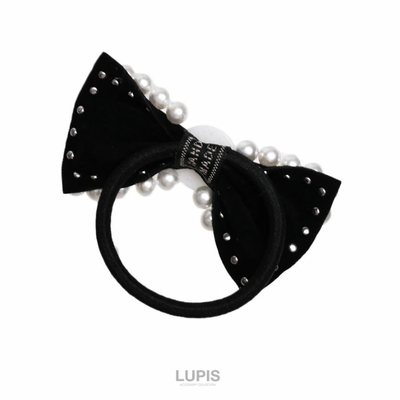 LUPIS Pearl & Velvet Ribbon Hair Tie