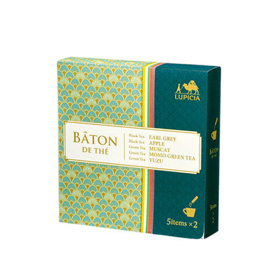 LUPICIA Baton de thé Flavored Green Tea Instant Stick Assortment