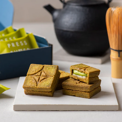 PREORDER PRESS BUTTER SAND Cream Sandwich Cookies (Set of 5, Assorted Flavors)