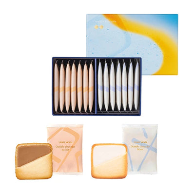 Yoku Moku Double Chocolat au Lait and Double Chocolate Blanc Cookies