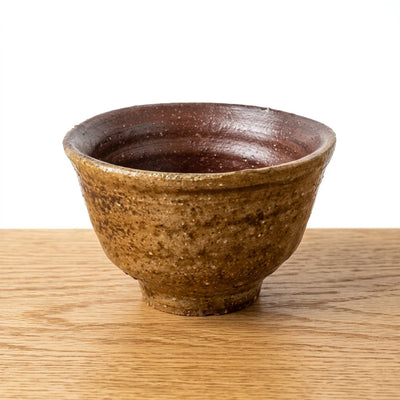 PREORDER Tourakuen Bizen ware Tea Cup by Junpei Kaneshige