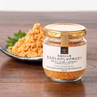 Kuzefuku Spicy Cod Roe Flavored Salmon Flakes (80 g)
