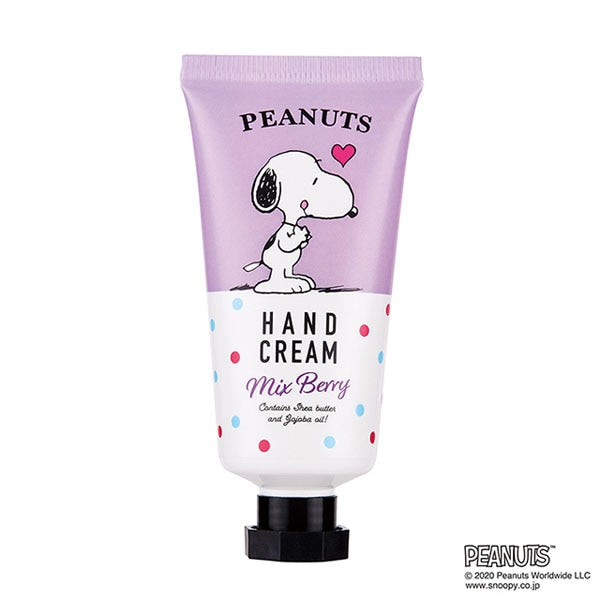 PREORDER GPP PEANUTS Snoopy Mixed Berry Scented Hand Cream
