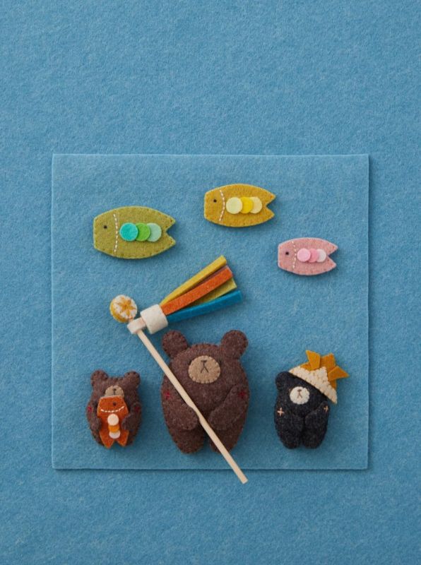 PREORDER Cute Felt Mascots for Every Season