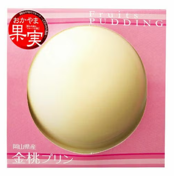 Okayama Golden Peach Pudding