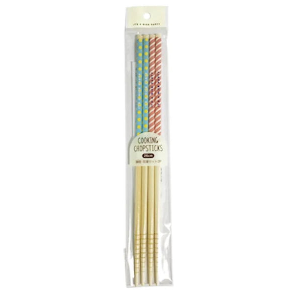 Bamboo Serving Chopsticks 26cm – Party Design, 2 Pairs