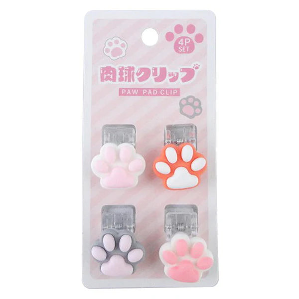 Paw Pad Mini Clips – 4-Piece Set