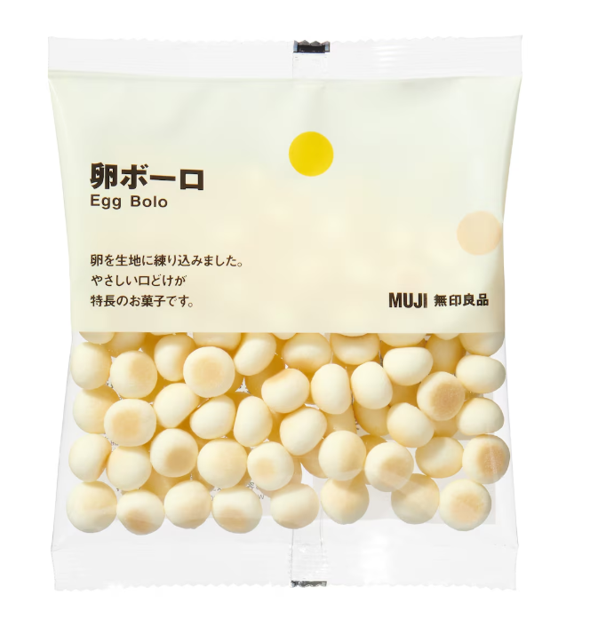 Muji Egg Bolo Biscuits