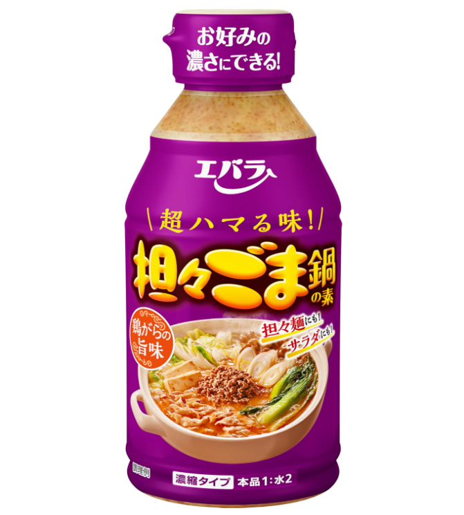 Ebara Hot Pot Soup Base – Kimchi / Tantan Sesame