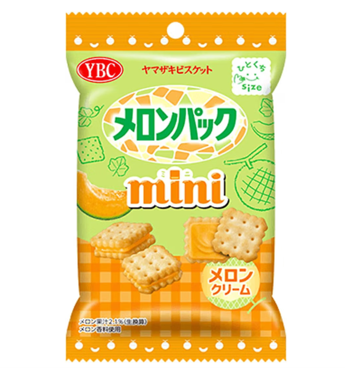 YBC Melon Pack Mini Cream Sandwich Crackers – 40g