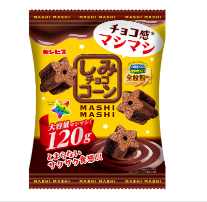 Ginbis Shimi Choco Corn Whole Wheat MASHIMASHI 120g