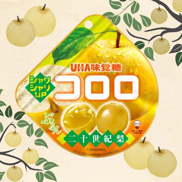 UHA Mikakuto Kororo Nijisseiki Pear Gummies
