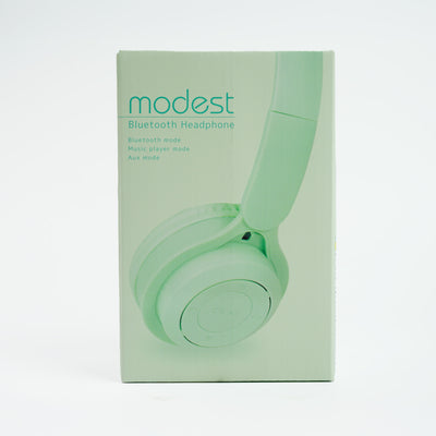 modest6 Bluetooth Headphones (Mint Green)