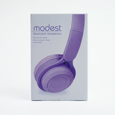 modest6 Bluetooth Headphones (Purple)