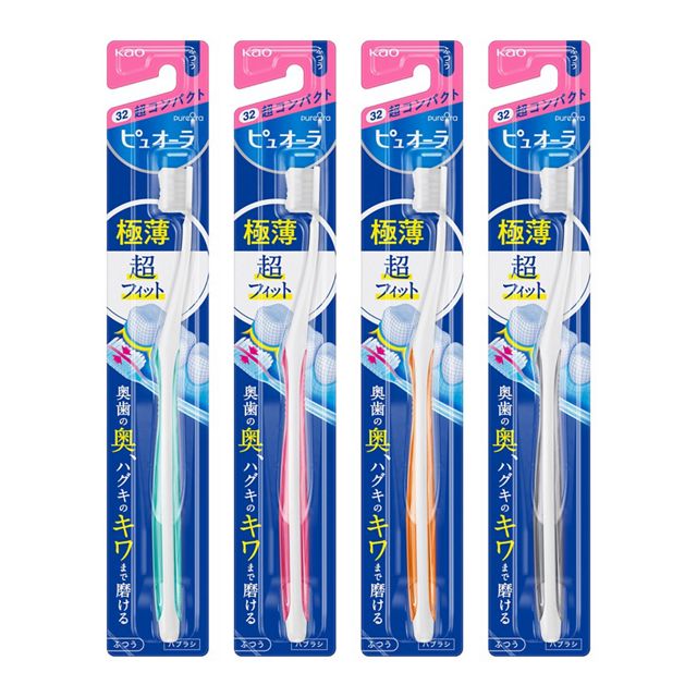 KAO PureOra Ultra Compact Regular Toothbrush