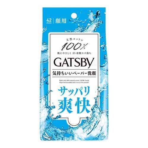GATSBY Facial Paper Cleansing Wipes (42 Sheets)