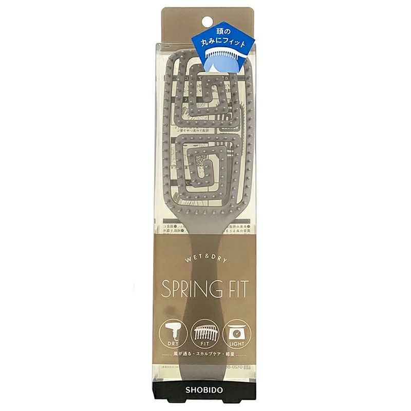 SHOBIDO Spring Fit Hairbrush