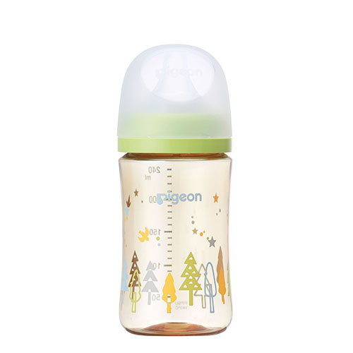 PIGEON Baby Feeding Bottle (Plastic, 240ml / 3 months+)