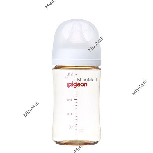PIGEON Baby Feeding Bottle (Plastic, 240ml / 3 months+)