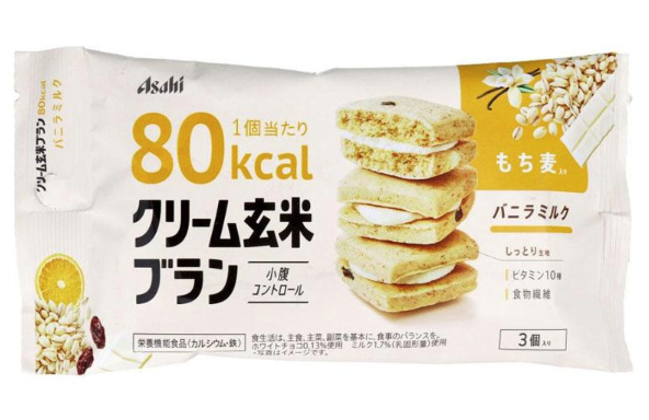 Asahi Cream Genmai Bran Energy Bar (Assorted Flavors)