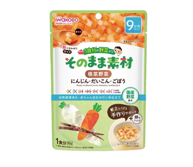 WAKODO All-Natural Vegetable Baby Food