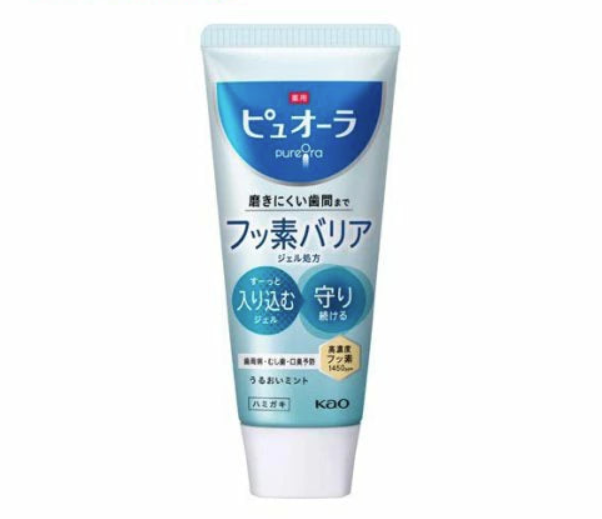 KAO PurOra Fluoride Barrier Gel Toothpaste