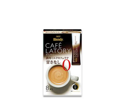 AJINOMOTO AGF Blendy CAFE LATORY 无糖浓牛奶咖啡拿铁