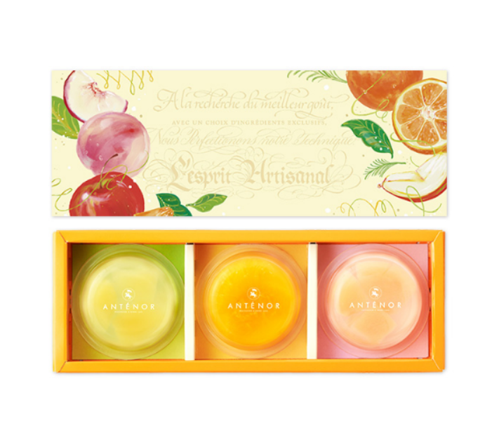 Antenor Gelée de fruits Japonaise (Set of 3)