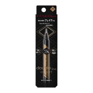 KATE Double Line Expert Liquid Eyeliner – LB-1 Light Brown