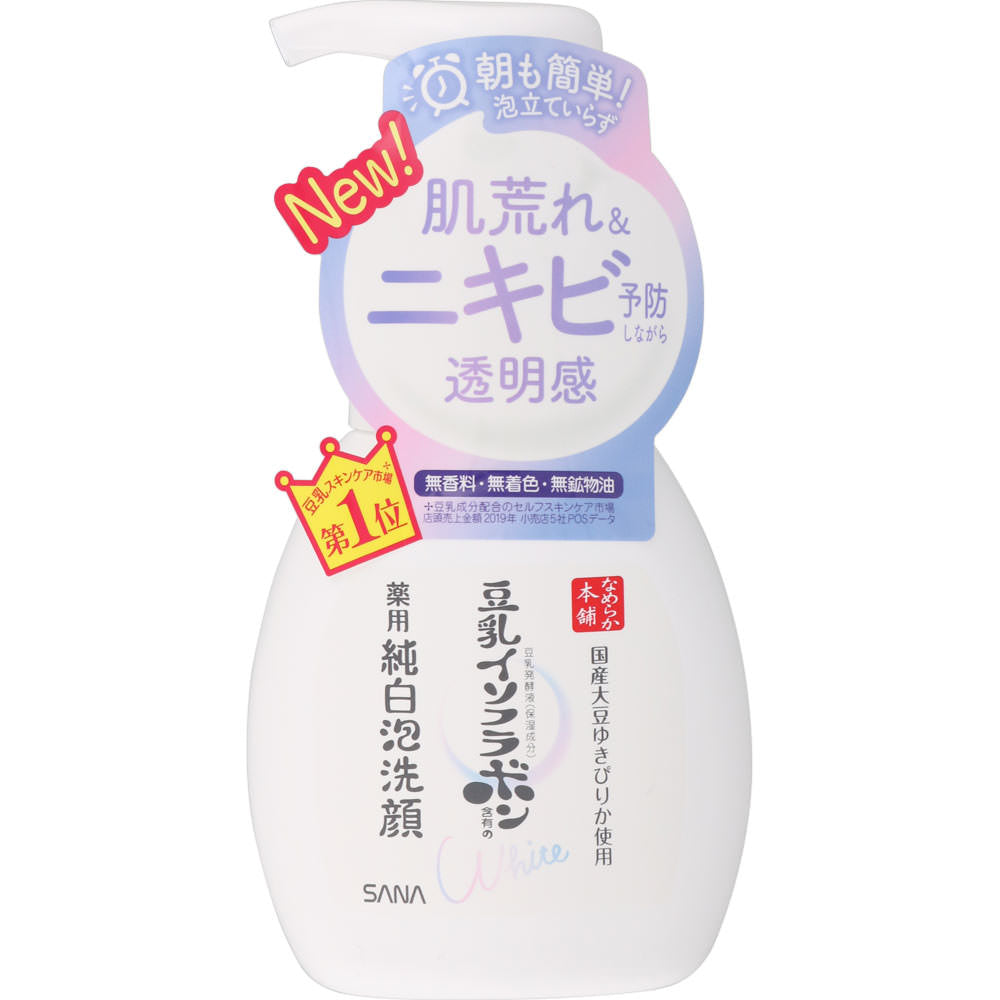 Sana Nameraka Honpo Medicinal Foaming Face Wash