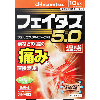 Hisamitsu Feitas 5.0 Warming Pain Patch