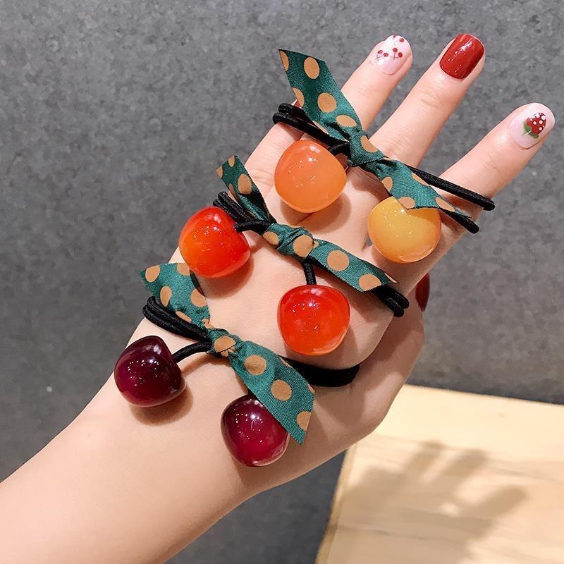 LUPIS Cherry Hair Tie – Red Cherry / American Cherry / Yellow Cherry