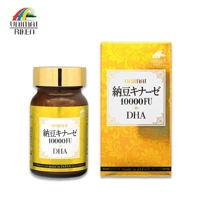 UNIMAT Nattokinase 10000FU + DHA Omega-3 Supplement