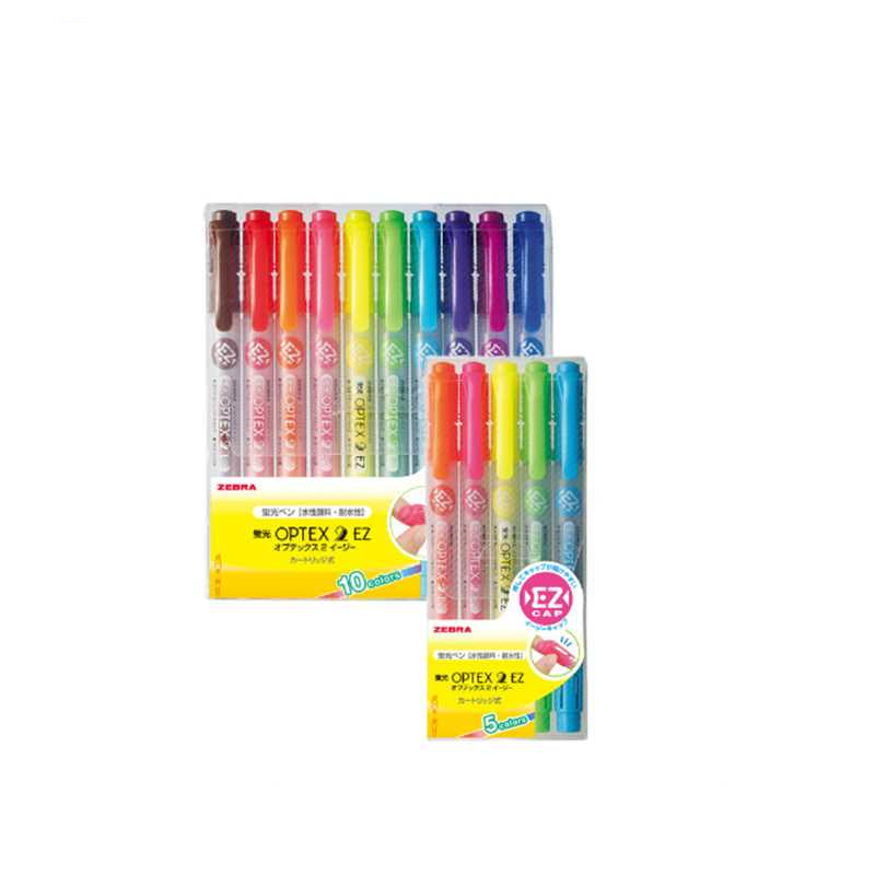 Zebra Highlighter Optics 2-EZ Highlighter Set