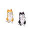 Yakushigama Perfect Day for Dogs Shiba Inu Chopstick Holder (Set of 3)