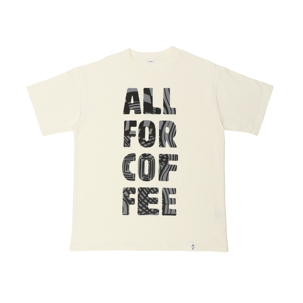 스타벅스 ALL FOR COFFEE 베이지색 티셔츠(L-XL)