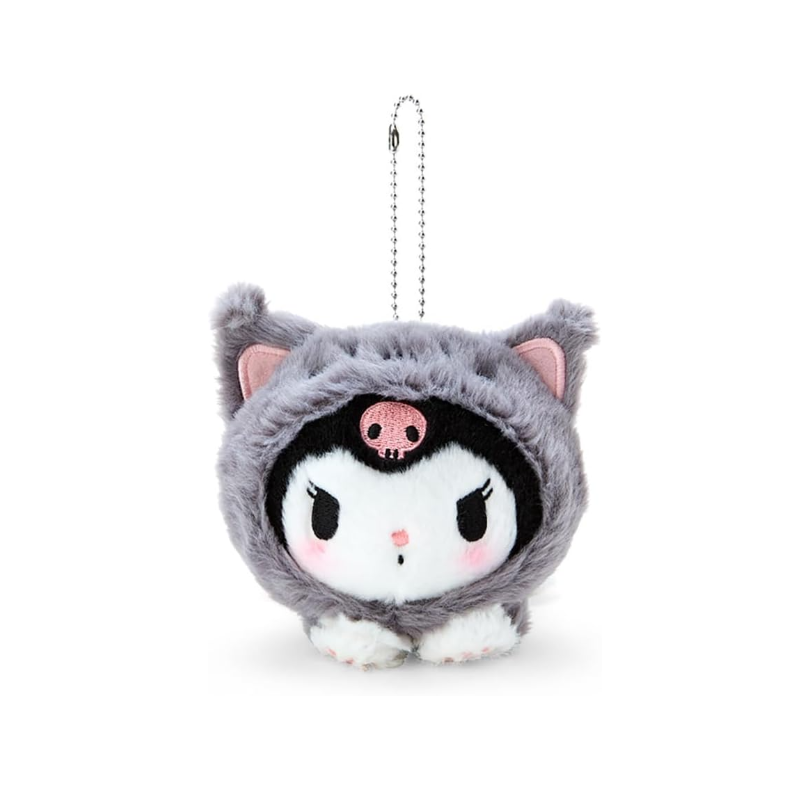 Sanrio Love Neko Plush Keychain