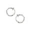LUPIS Twisted Hoop Earrings