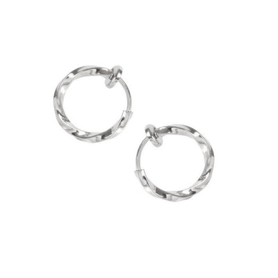 LUPIS Twisted Hoop Earrings