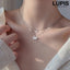 LUPIS Double-Layered Butterfly Necklace